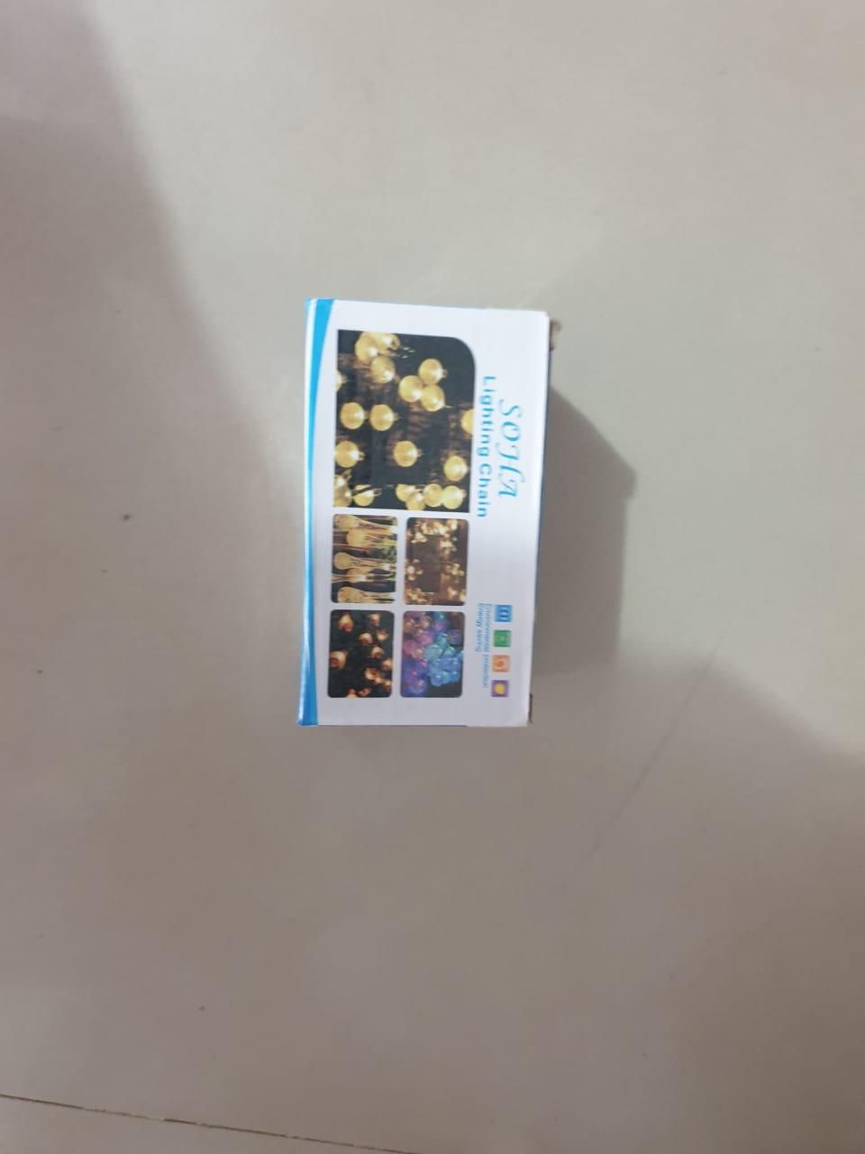 String Lights for Decoration – 14 LED Rain Drop Fairy Lights, Waterproof, Multicolor (Indoor & Outdoor, Christmas, Party, Home Décor)