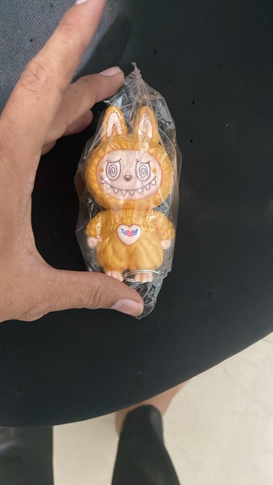 Labubu Face Changing Keychain β Cute Cartoon Pendant