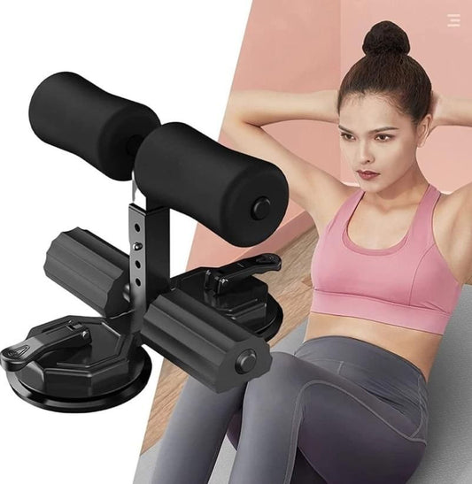 Dozera Sit Up Assistant Device Bar – Abs Master Gym Equipment for Home Workout, Adjustable & Portable Fitness Exercise Tool with Self-Suction Cup, Multicolor