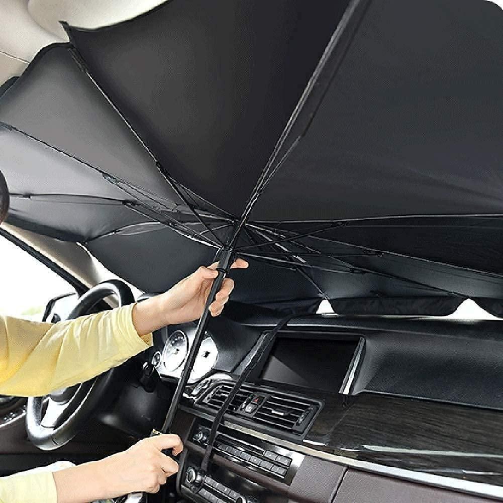 Car Windshield Sun Shade Umbrella – Thermal Insulation & Sun Protection, Easy Install