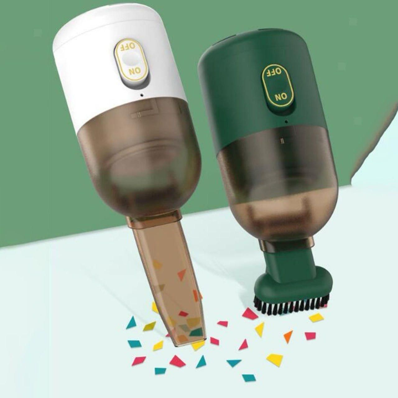 Portable Desktop Vacuum Cleaner with HEPA Filter – Compact & Lightweight for Home or Office