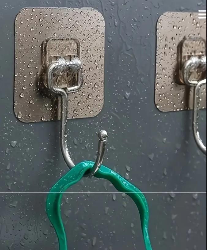 Golden Large Hooks for Hanging - Pack of 10, Rust Resistant Stainless Steel Wall Hooks