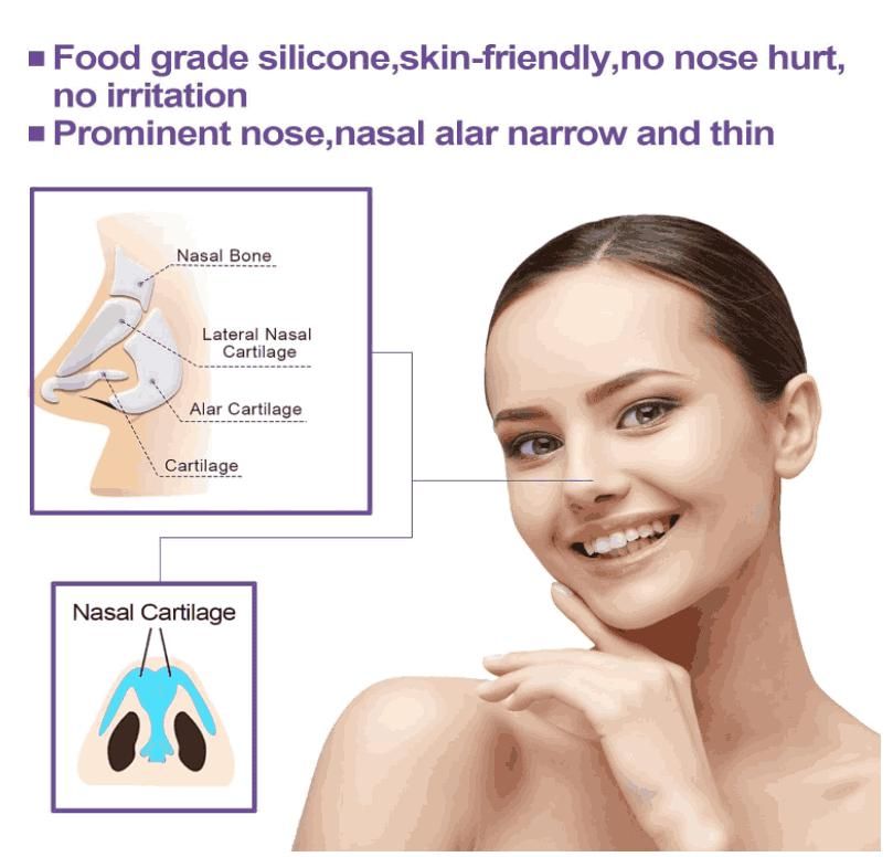 Nose Up Clip for Nose Shaping – High Lifting Silicone Clipper Tool for Nose Bridge Correction