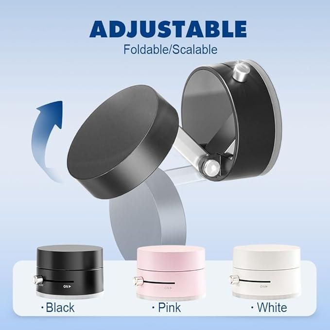360° Magnetic Suction Phone Holder – Foldable & Rotatable Mount for All Smartphones