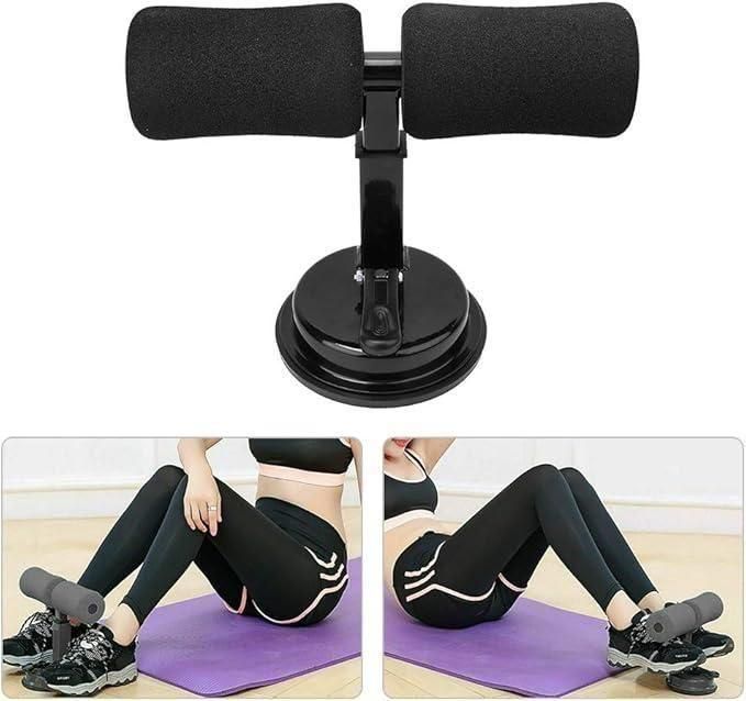 Dozera Sit Up Assistant Device Bar – Abs Master Gym Equipment for Home Workout, Adjustable & Portable Fitness Exercise Tool with Self-Suction Cup, Multicolor