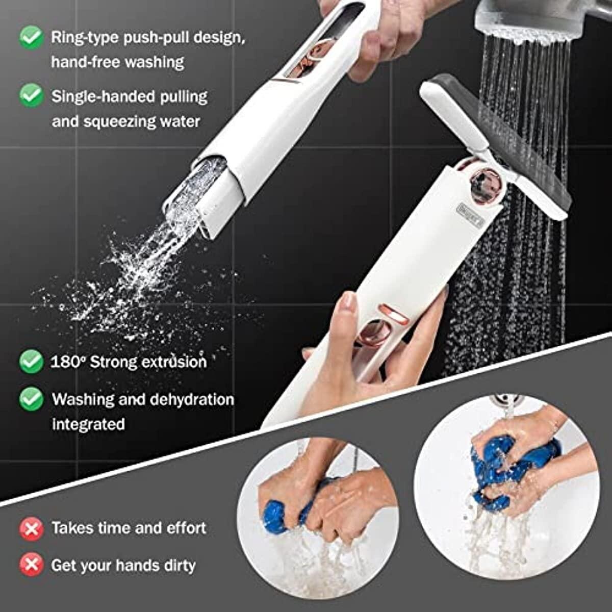 Portable Mini Mop Tools – Foldable, Easy-to-Use Kitchen Cleaning Tool (Multicolor)