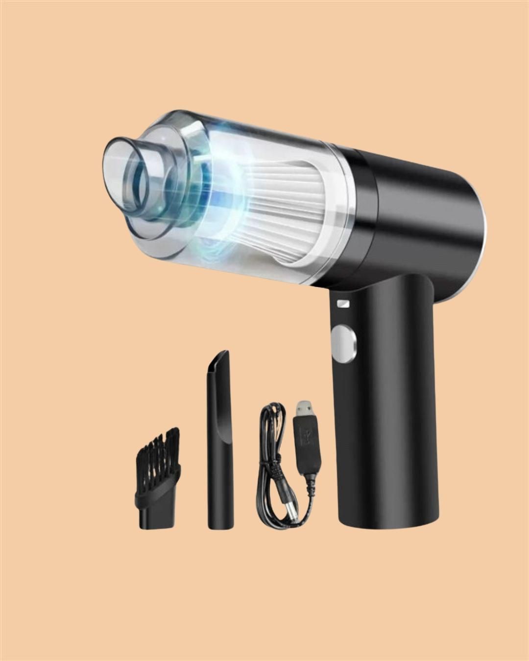 Portable Wireless Vacuum Suction Cleaner - Compact Air Duster for Dust and Debris