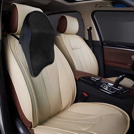 Memory Foam Support Neck Pillow for Car Seat & Office Chair – Ergonomic Headrest Cushio