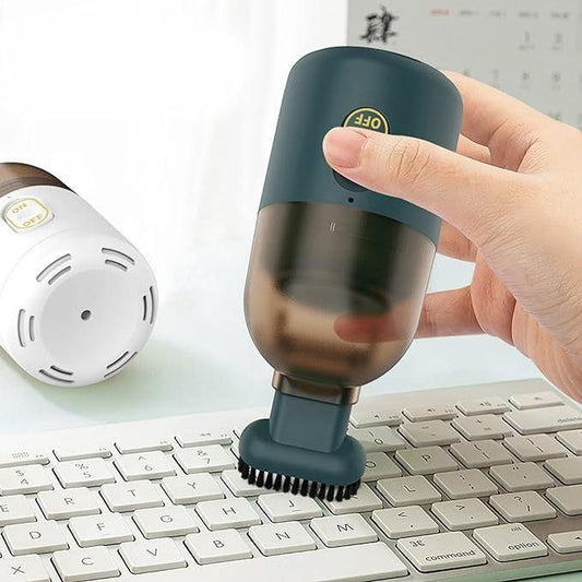 Portable Desktop Vacuum Cleaner with HEPA Filter – Compact & Lightweight for Home or Office