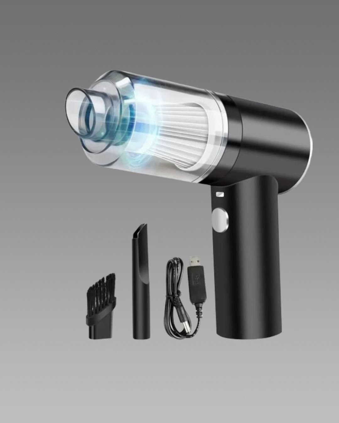 Portable Wireless Vacuum Suction Cleaner - Compact Air Duster for Dust and Debris
