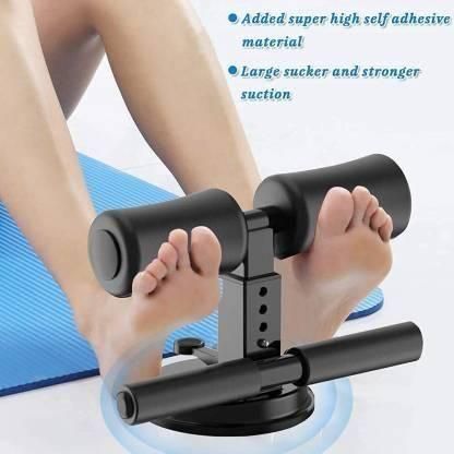 Dozera Sit Up Assistant Device Bar – Abs Master Gym Equipment for Home Workout, Adjustable & Portable Fitness Exercise Tool with Self-Suction Cup, Multicolor