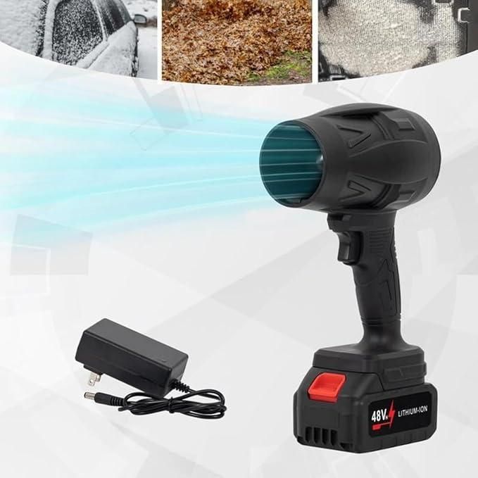 Cordless Turbo Jet Blower – Powerful Handheld Air Blower for Dust, Car Cleaning & Snow Removal