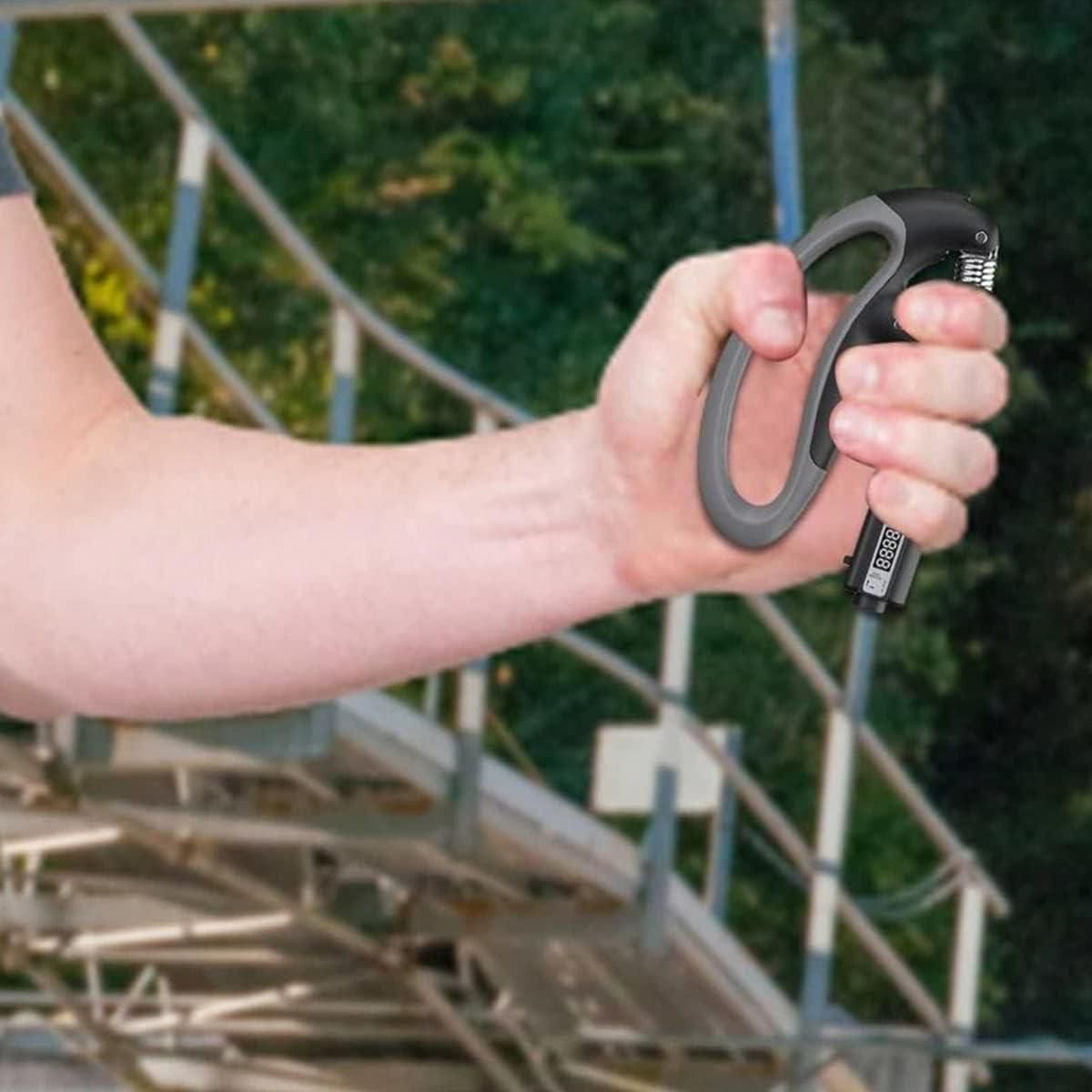Adjustable Counting Grip – Hand Therapy & Muscle Building Tool for Musicians, Athletes, and Injury Recovery